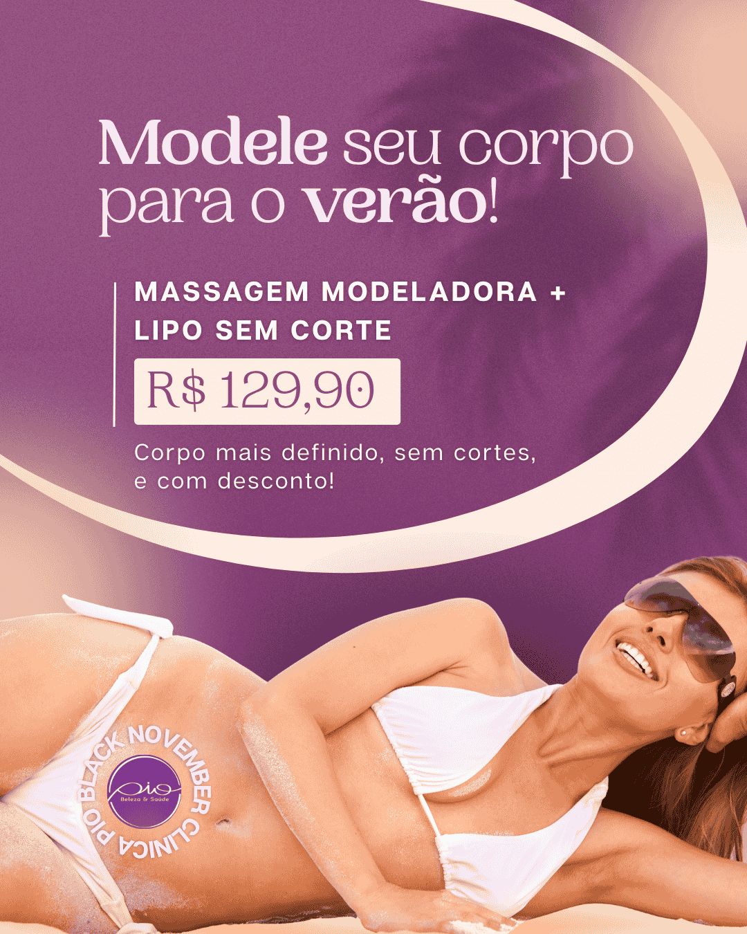 BLACK NOVEMBER CLÍNICA PIO, IMPERDÍVEL!